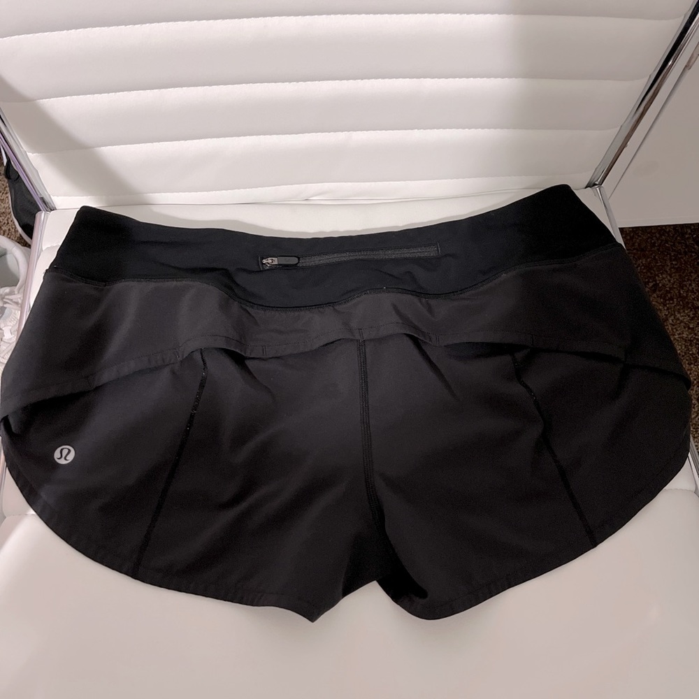 Black lululemon shorts